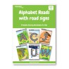 Alphabet Roads with Road Signs: Printable Activity Worksheets for Kids Ages 3-5 (ENGLISH)
