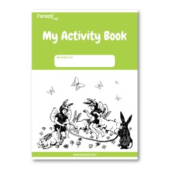 FREE Printable My Activity Book Cover: Easter