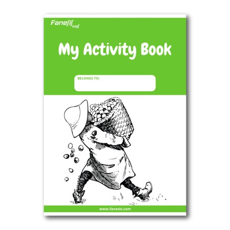 FREE Printable My Activity Book Cover: Gardener