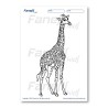 FREE Printable Coloring Page: Giraffe