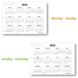 FREE Printable Calendar 2022