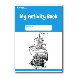 free printable my activity book cover: ship