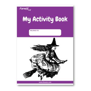 free printable my activity book cover: Halloween