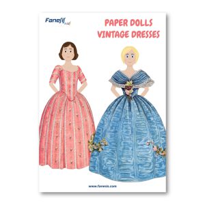 printable paper dolls vintage dresses