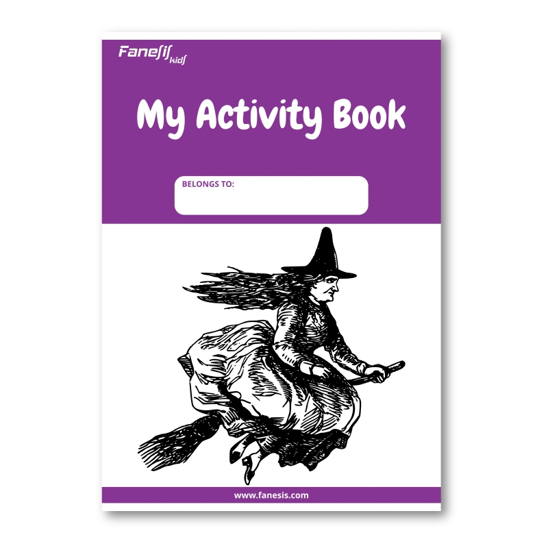 free printable my activity book cover: Halloween free printable my activity book cover: Halloween
