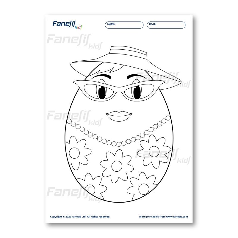 free printable easter egg coloring page 10 free printable easter egg coloring page 10