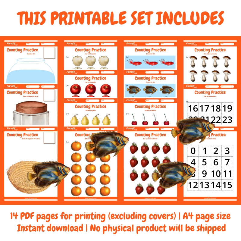 counting practice: free printable activity worksheets for kids ages 3 5 counting practice: free printable activity worksheets for kids ages 3 5